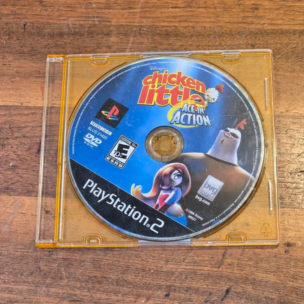 Scratch-Free -‎ Chicken Little - Sony Playstation 2 Disc only READ